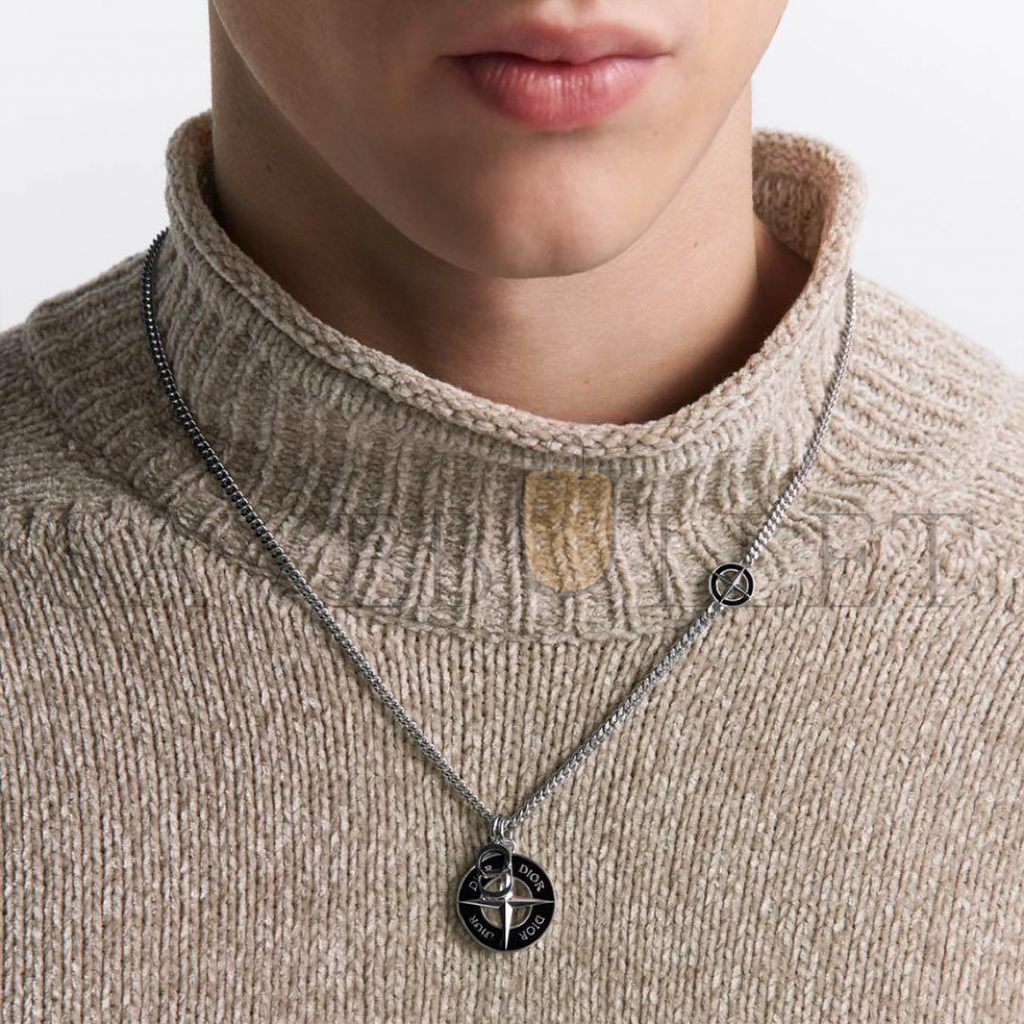 DIOR AND STONE ISLAND NECKLACE N2804HOMMT_D004